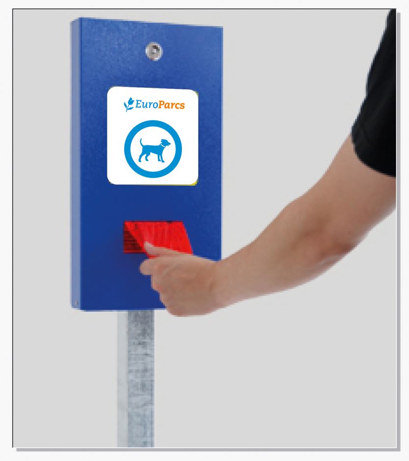 Hondenpoepdispenser incl. paal