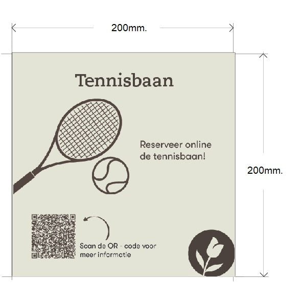 Informatiebord faciliteiten
