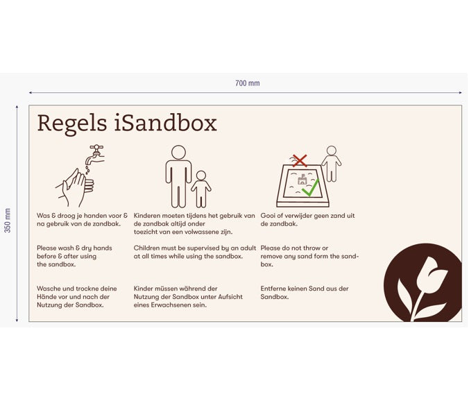 Informatiebord faciliteiten