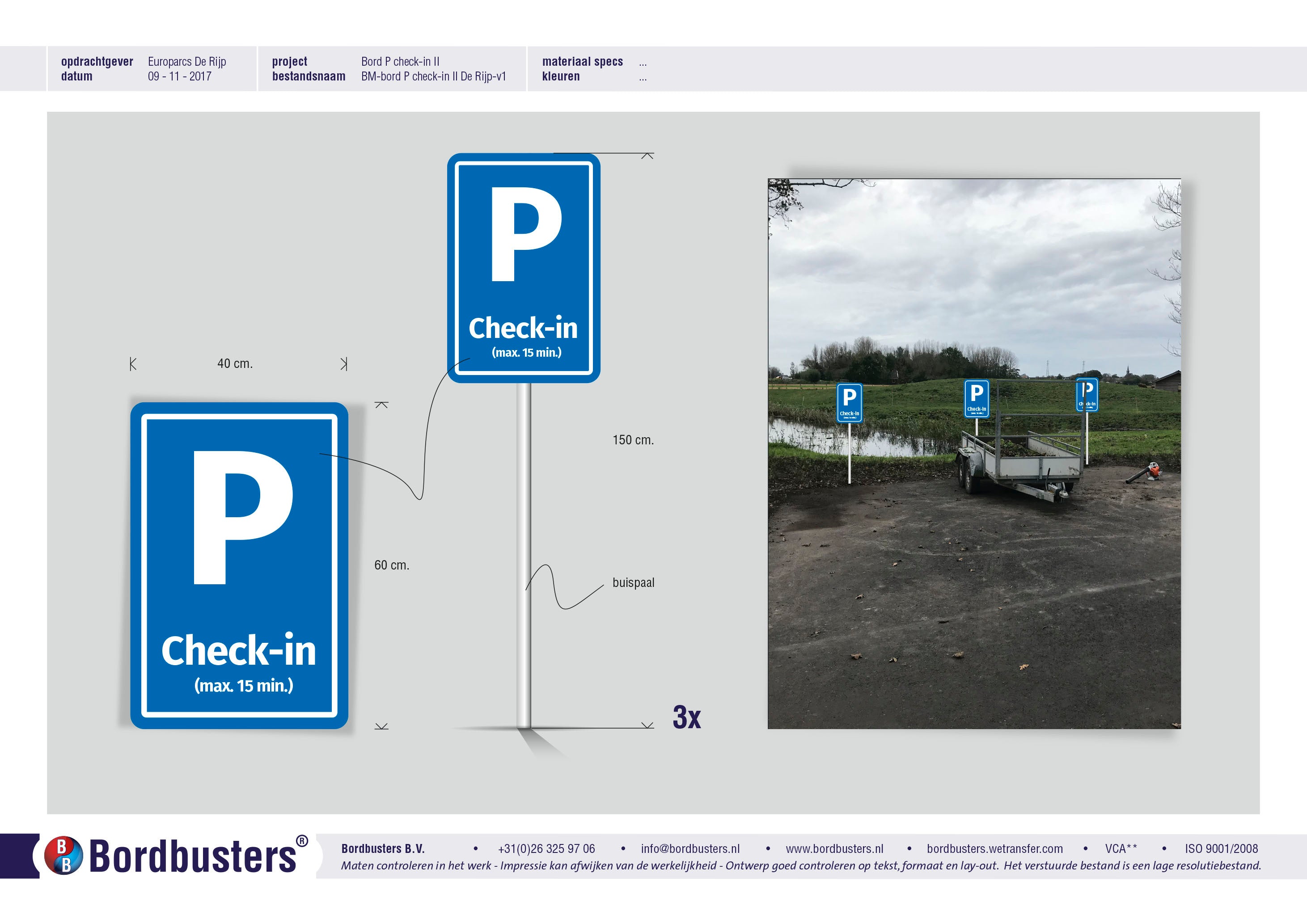 DOR bord check-in