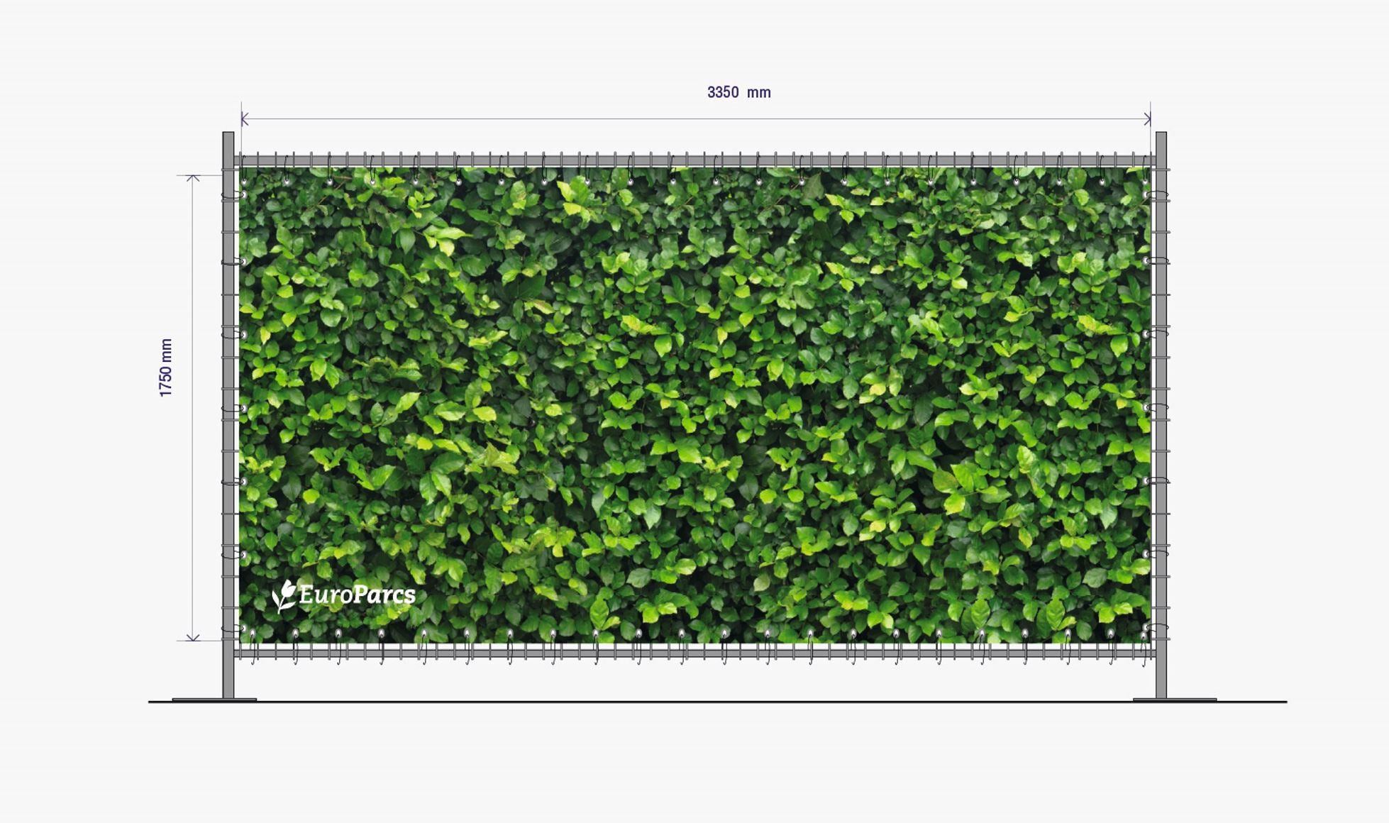 Bouwhekdoek 3350×1750mm