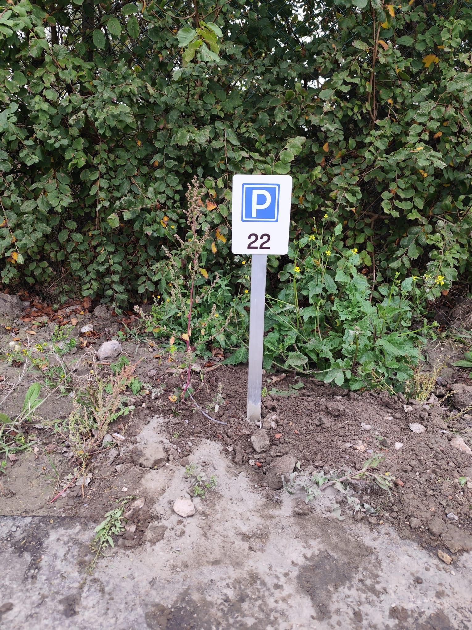 Parkeerbordjes (dibond)