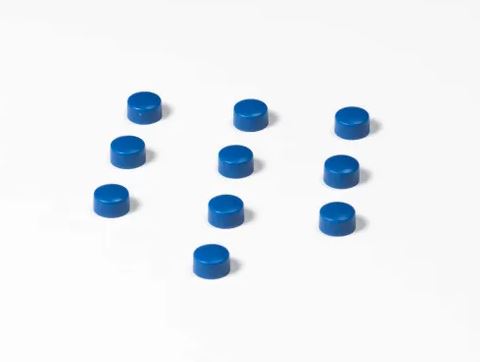 Magneetjes 10mm rond (50st)