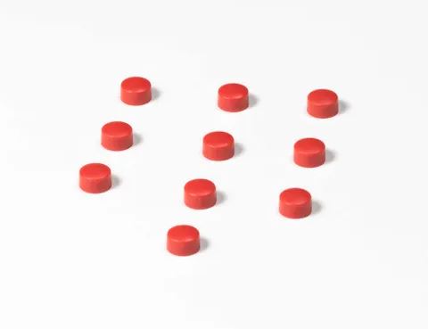 Magneetjes 10mm rond (50st)